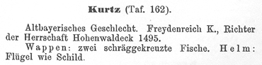 Kurtz of Hohenwaldeck